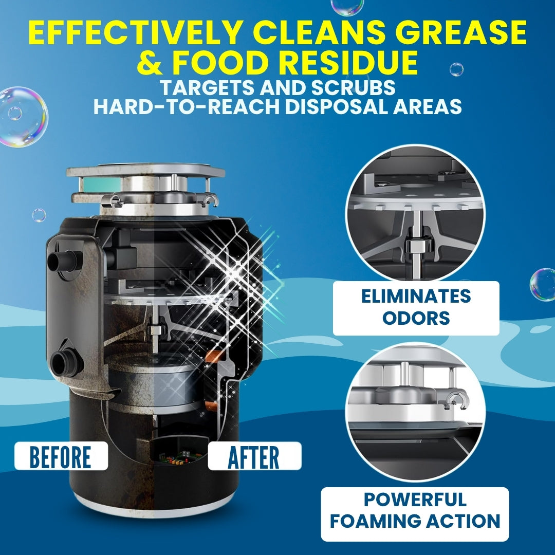 YellowBlast Bubble Tablets – Odor Eliminator + Blockage Remover